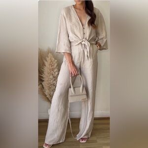 Zara linen set